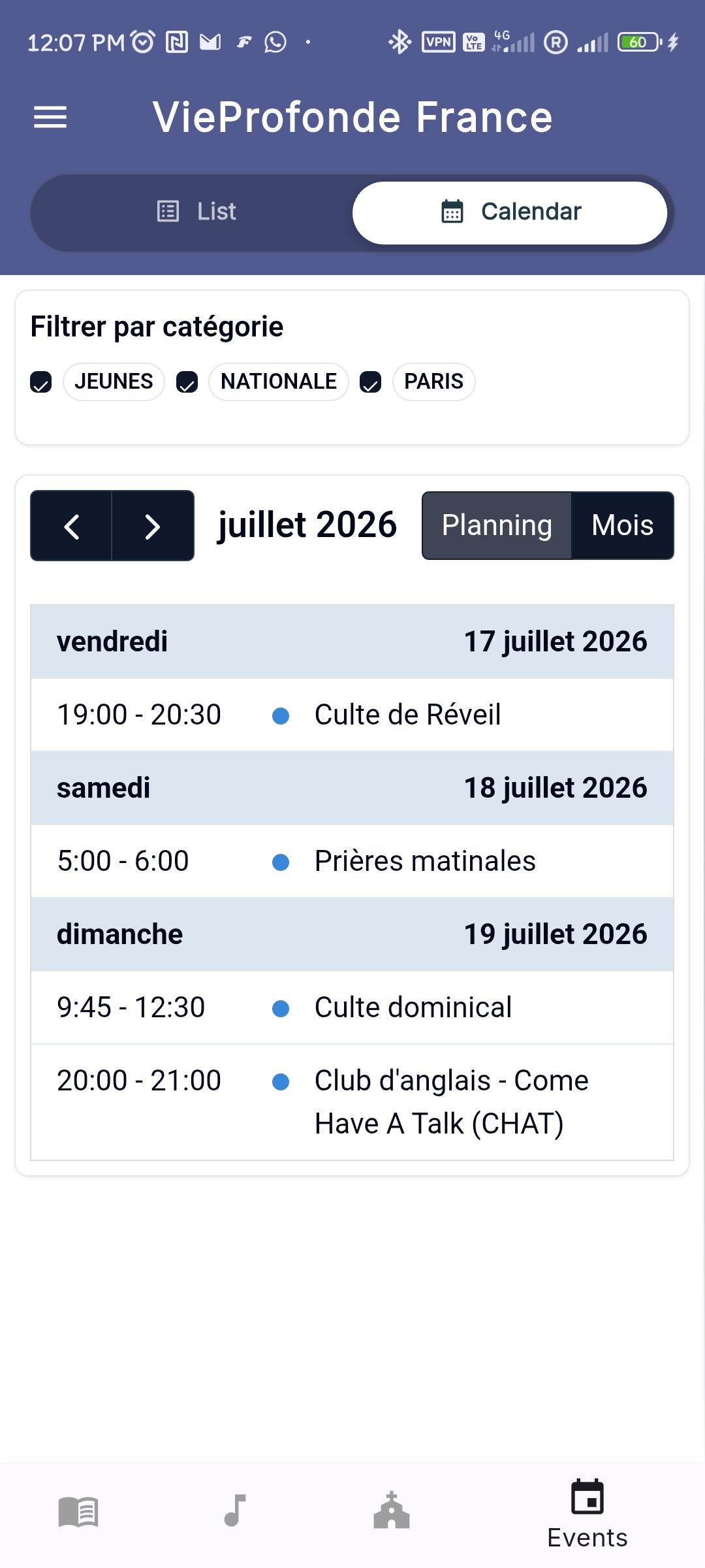 Calendar